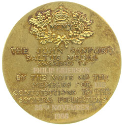 Sanford Saltus medal